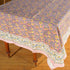 Block Printed Cotton Table Cover - 180 x 130 cms